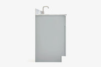 Ariel hamlet (60"& 61") double rectangle sink vanity with (0.75"& 1.5") countertop.