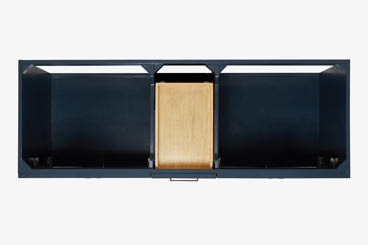 Ariel hamlet (60"& 61") double rectangle sink vanity with (0.75"& 1.5") countertop.