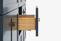 Ariel hamlet (60"& 61") double rectangle sink vanity with (0.75"& 1.5") countertop.