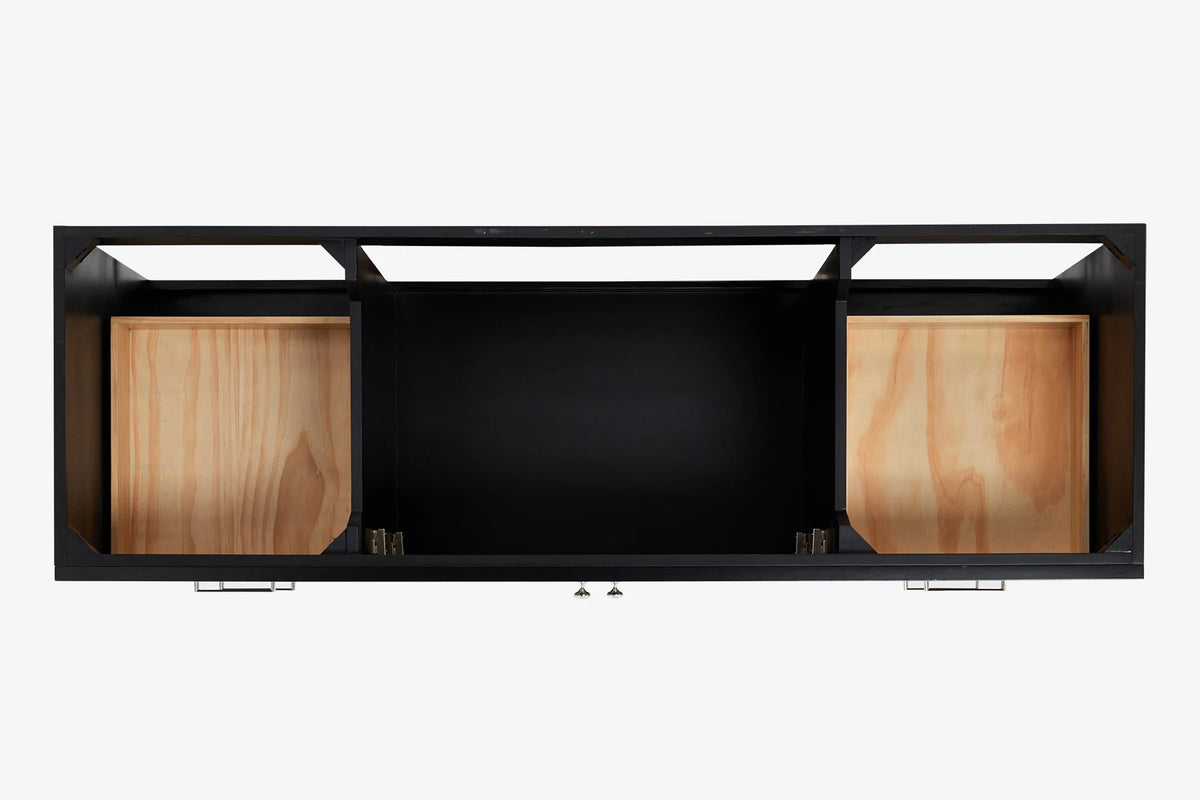 Ariel hamlet(66"&67") inch single rectangle sink vanity with marble countertop (0.75"&1.5") edge.