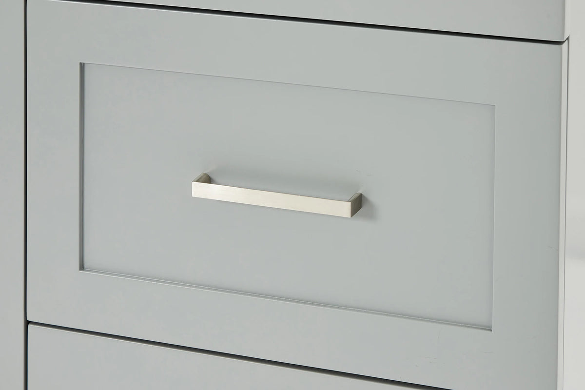 Ariel hamlet(66"&67") inch single rectangle sink vanity with marble countertop (0.75"&1.5") edge.