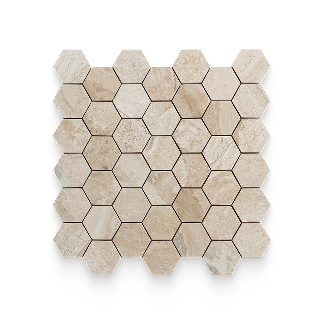 Imperial Beige Marble Mosaic