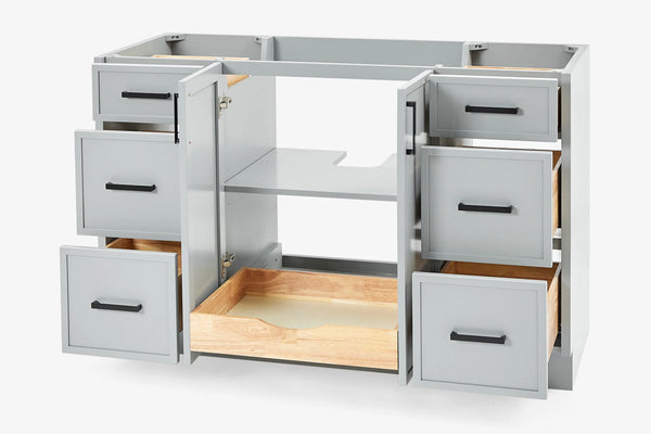 Ariel kelly 54 inch single sink base cabinet