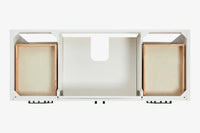 Ariel kelly 55 inch single rectangle sink bathroom vanity with countertop 1.5 inch edge