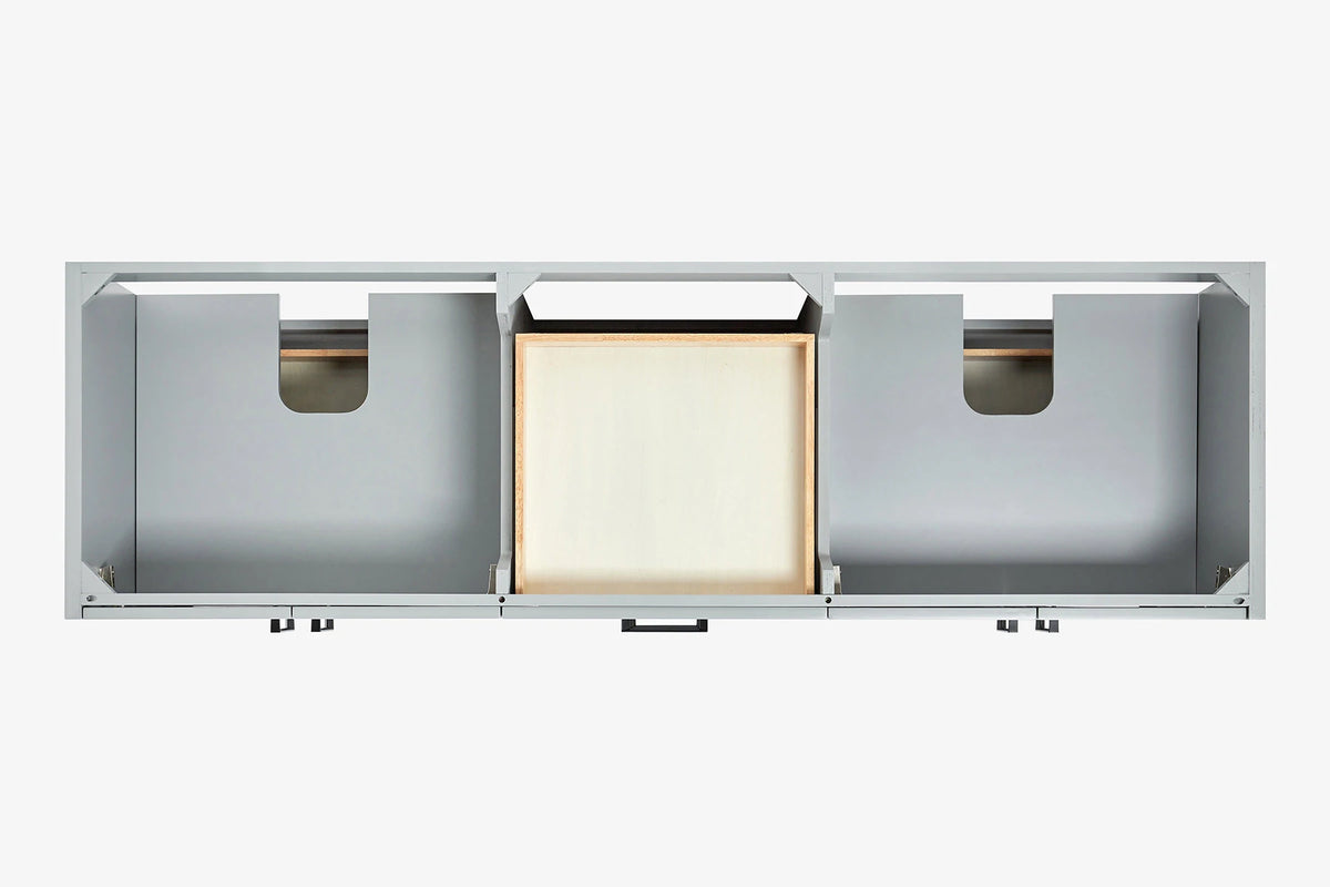 Ariel kelly 72 inch double sink base cabinet