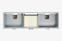 Ariel kelly 72 inch double sink base cabinet
