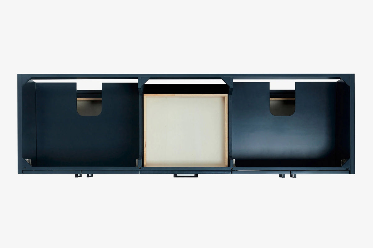 Ariel kelly 72 inch double sink base cabinet