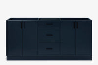 Ariel kelly 72 inch double sink base cabinet