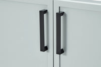 Ariel kelly 73 inch double rectangle sink bathroom vanity with countertop 1.5 inch edge