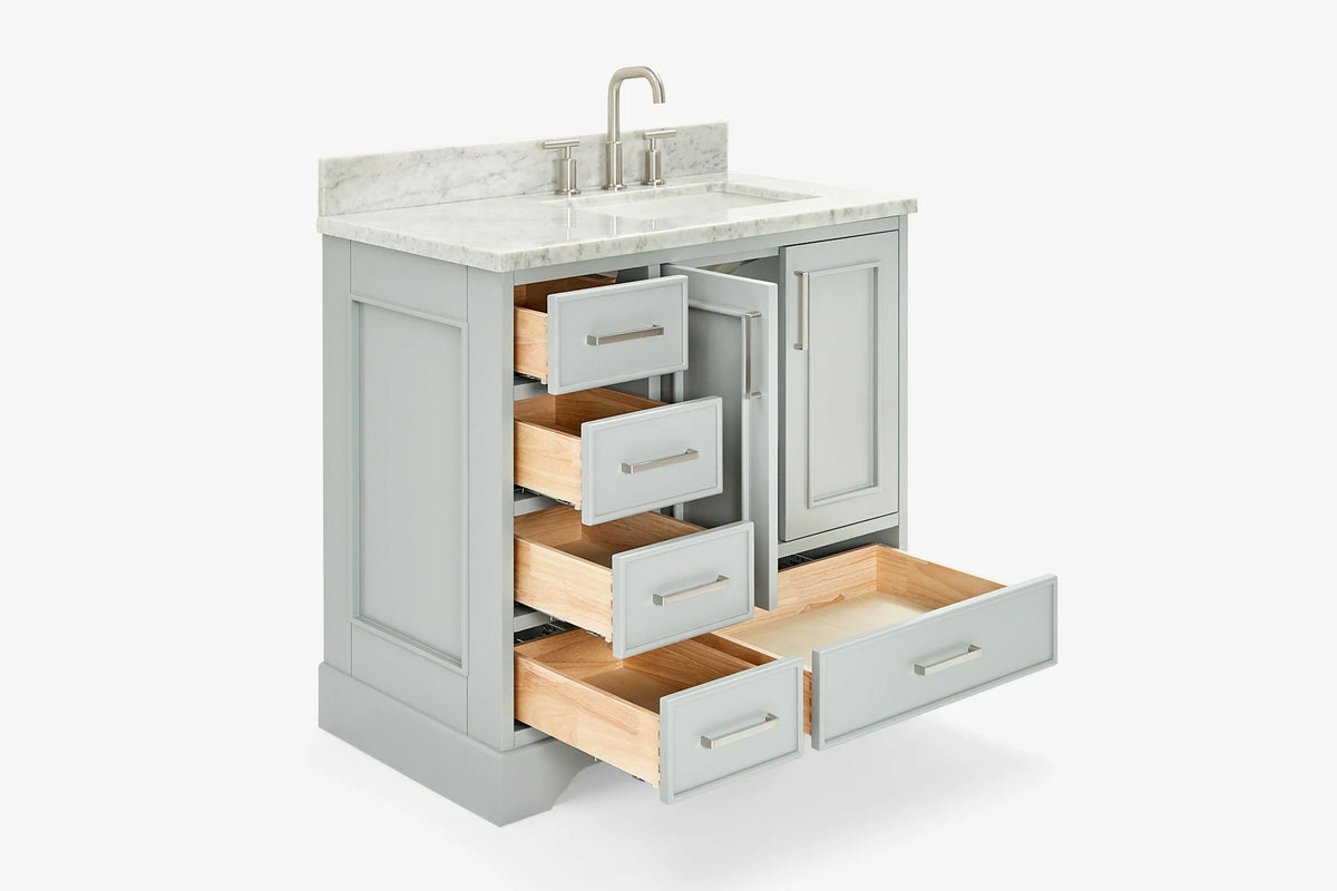 Ariel taylor (30"& 31") oval sink bathroom vanity with countertop.