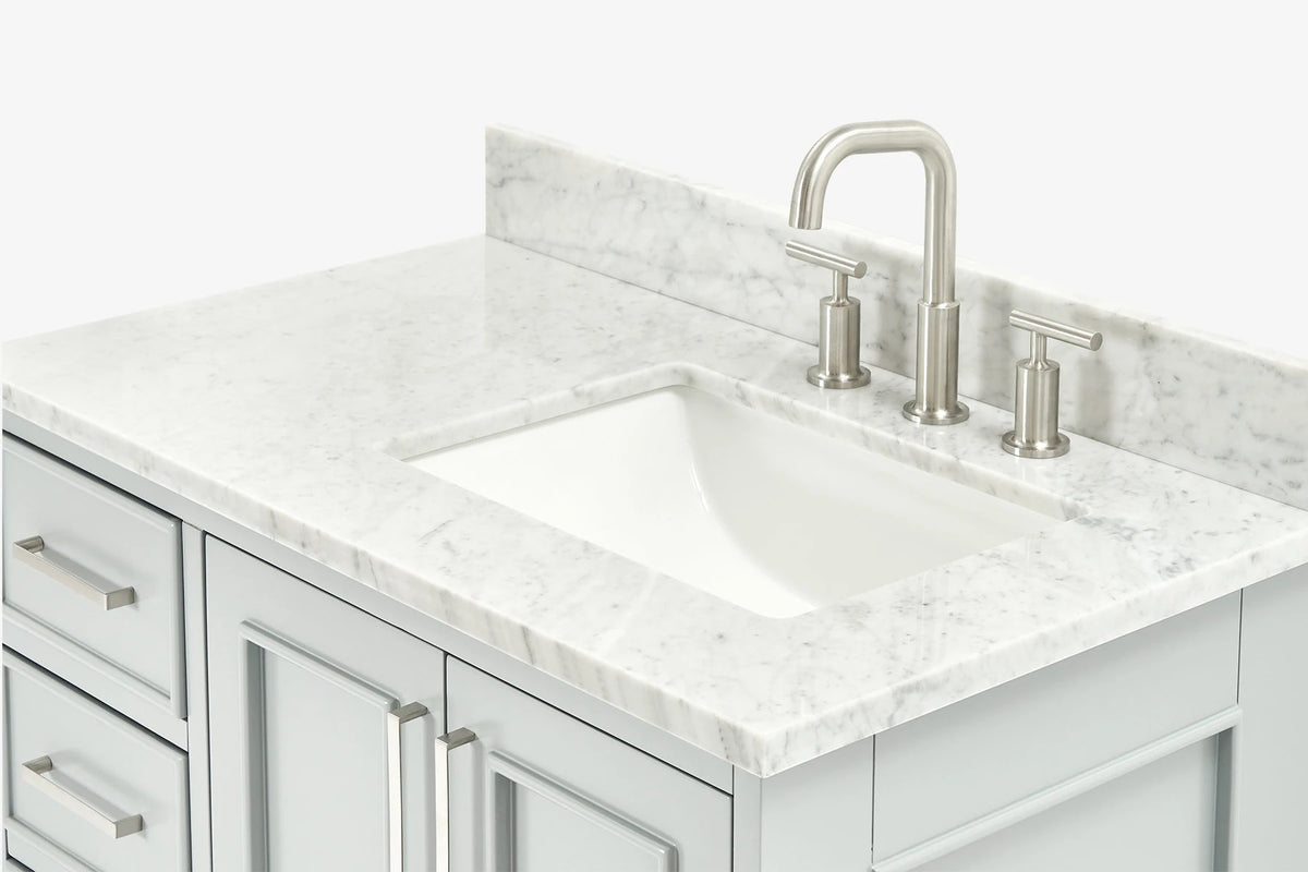 Ariel taylor (30"& 31") oval sink bathroom vanity with countertop.