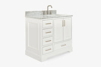 Ariel taylor (30"& 31") oval sink bathroom vanity with countertop.