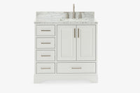 Ariel taylor (30"& 31") oval sink bathroom vanity with countertop.