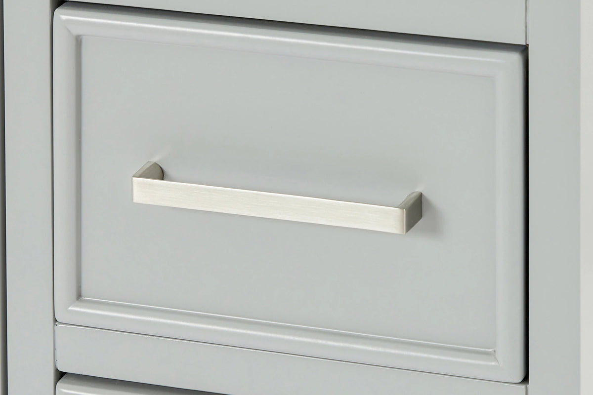 Ariel stafford 42 inch single sink base cabinet in white
