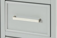 Ariel stafford 42 inch single sink base cabinet in white