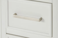 Ariel stafford 42 inch single sink base cabinet in white