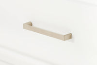 Ariel stafford 61 inch single rectangle sink vanity with carrara white marble countertop w/1.5" edge in white
