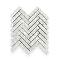 Bianco Bello Marble Mosaic