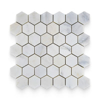 Bianco Bello Marble Mosaic