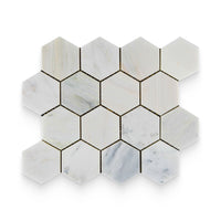 Bianco Bello Marble Mosaic