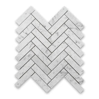 Carrara White Marble Mosaic