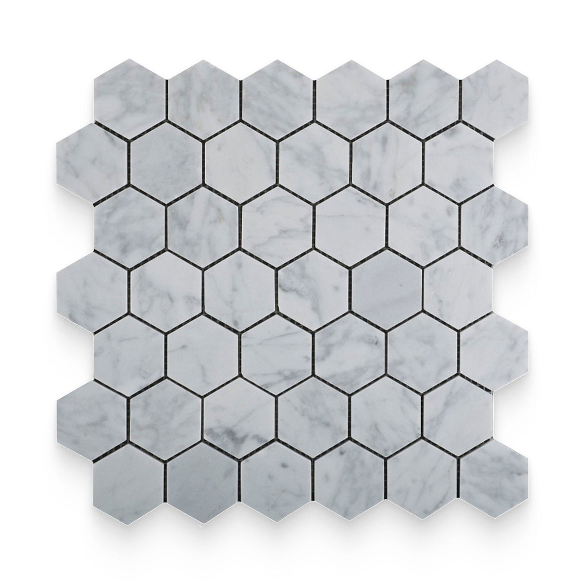 Carrara White Marble Mosaic
