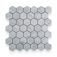 Carrara White Marble Mosaic