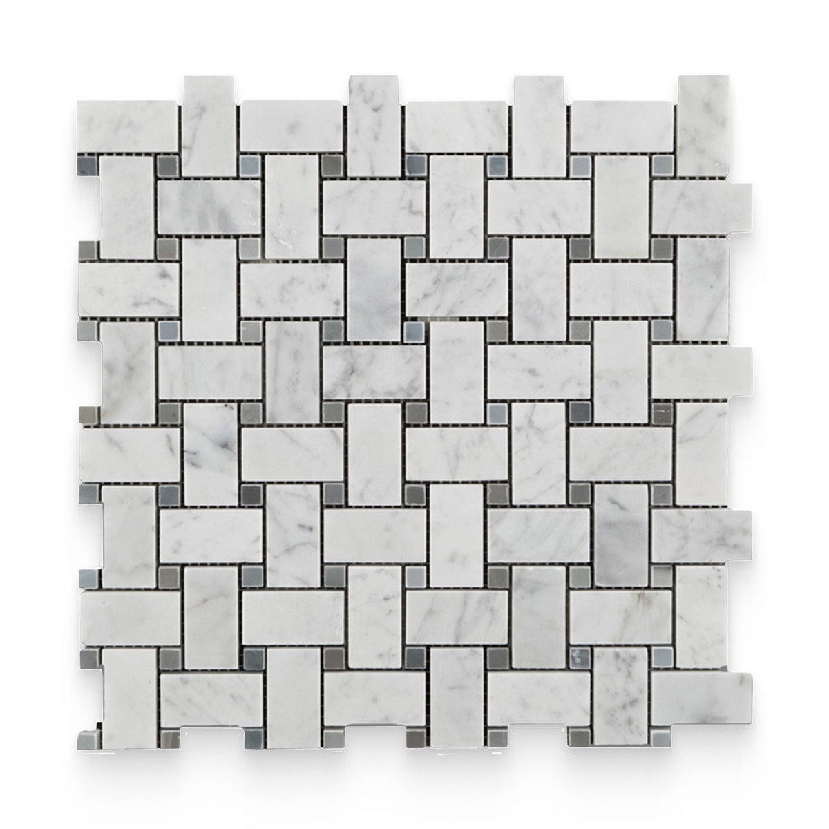 Carrara White Marble Mosaic