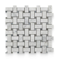 Color | Carrara White Blue Dot