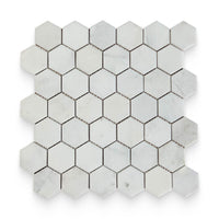 Daphne White Marble Mosaic