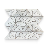 Daphne White Marble Mosaic