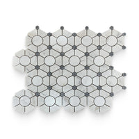 Daphne White Marble Mosaic