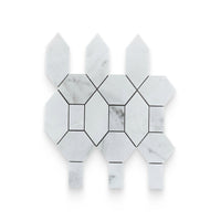 Daphne White Marble Mosaic