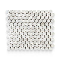 Daphne White Marble Mosaic