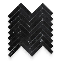 Nero Marquina Marble Mosaic