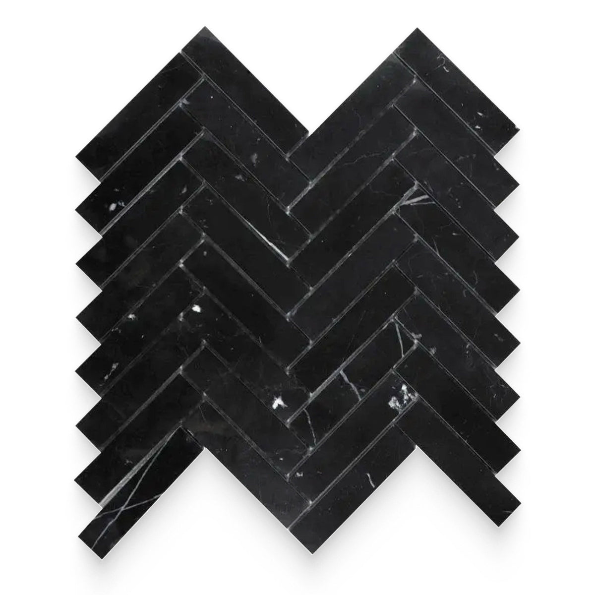Nero Marquina Marble Mosaic