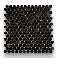 Nero Marquina Marble Mosaic