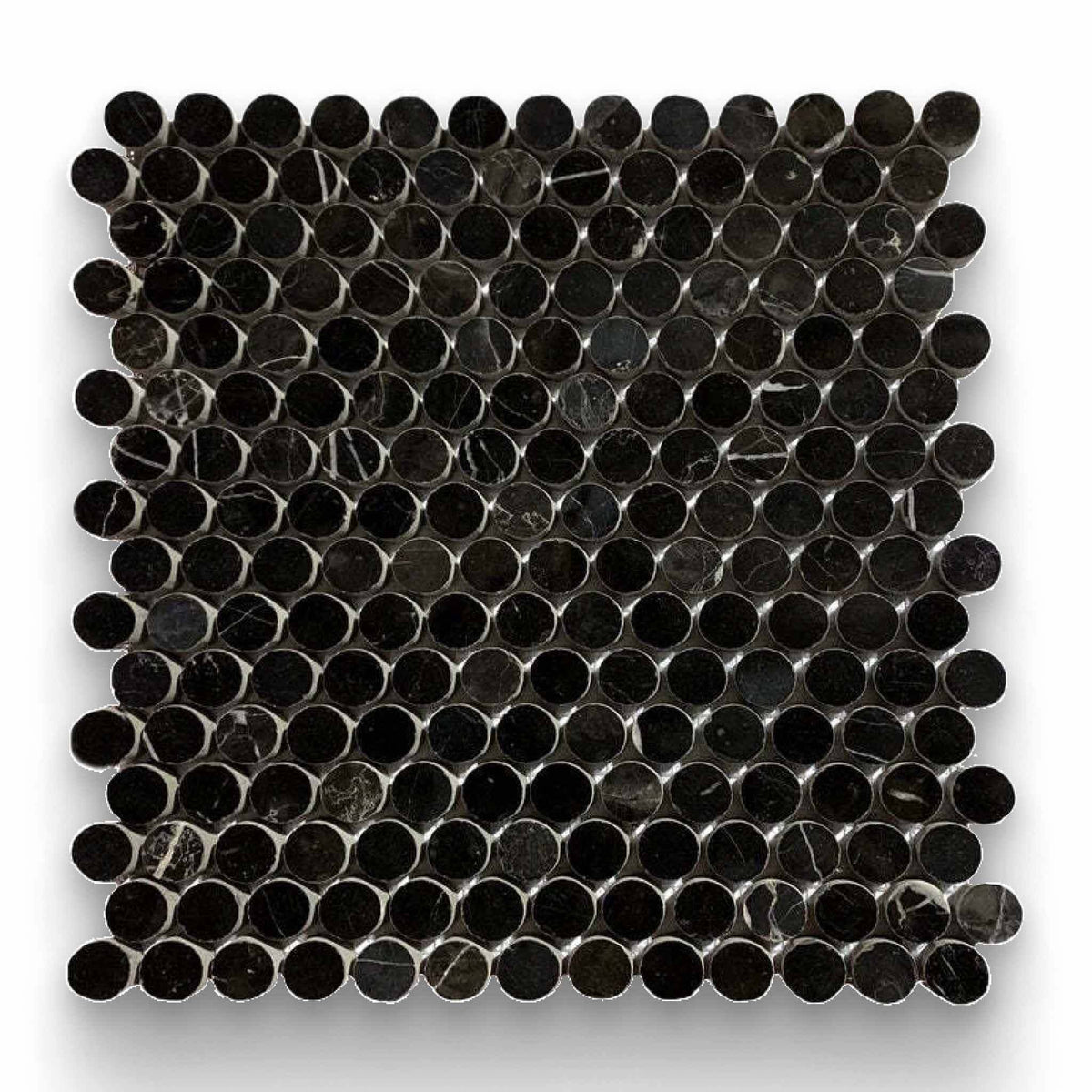 Nero Marquina Marble Mosaic