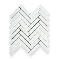 Thassos White Marble Mosaic