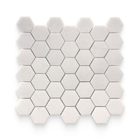 Thassos White Marble Mosaic