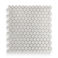 Thassos White Marble Mosaic