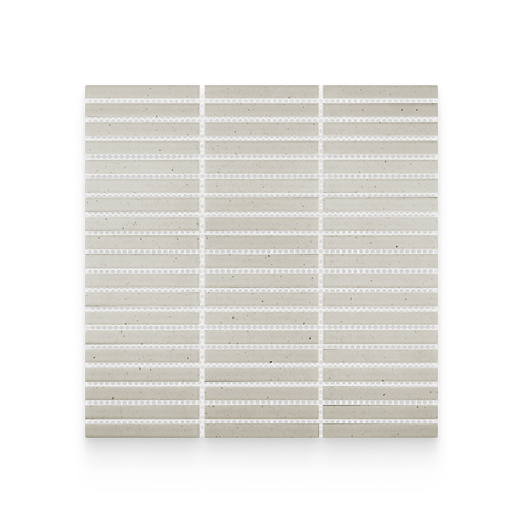 Mugi Shiro Porcelain Mosaic