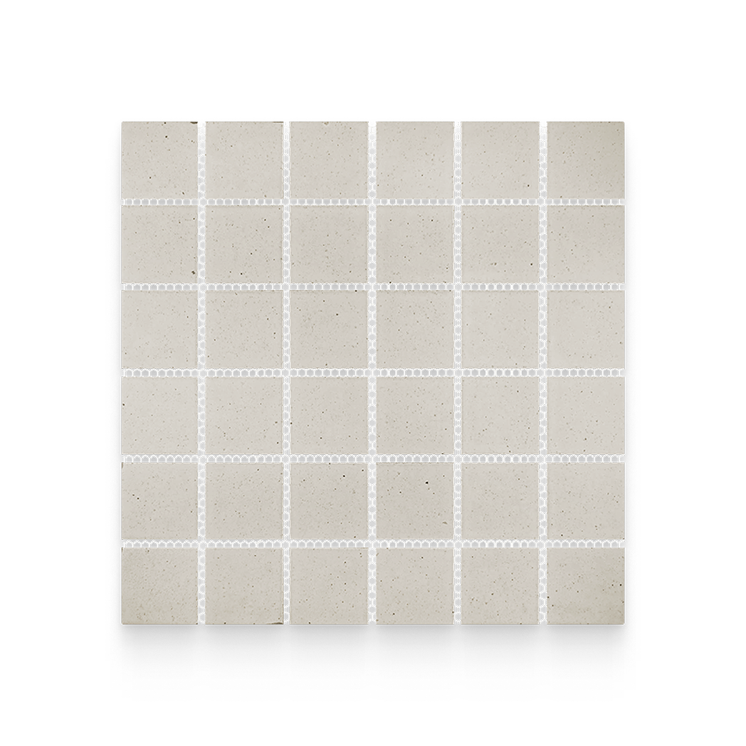 Mugi Shiro Porcelain Mosaic