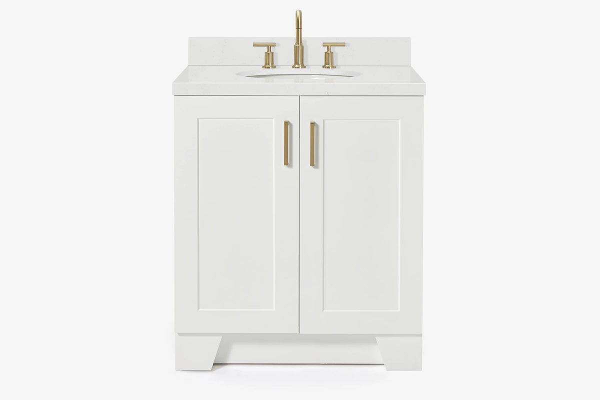 Ariel taylor (30"& 31") oval sink bathroom vanity with countertop.