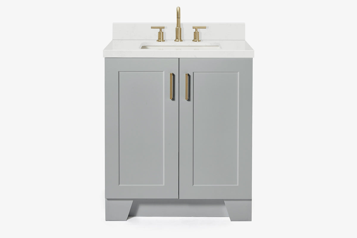 Ariel taylor (30"& 31") rectangle sink vanity with  marble countertop.