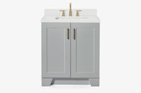 Ariel taylor (30"& 31") rectangle sink vanity with  marble countertop.