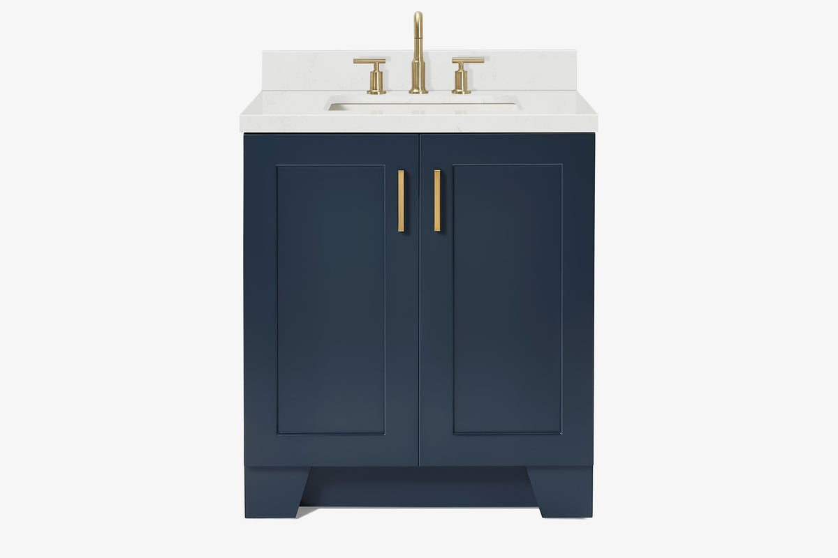 Ariel taylor (30"& 31") rectangle sink vanity with  marble countertop.