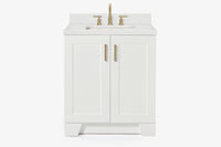 Ariel taylor (30"& 31") rectangle sink vanity with  marble countertop.