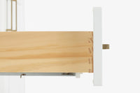 Ariel taylor (36"& 37") right offset single rectangle sink vanity with marble (0.75" & 1.5")countertop.