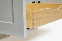 Ariel taylor (42" & 43") left offset single rectangle sink vanity with marble (0.75"& 1.5") countertop.